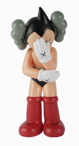 KAWS [PSEUD. DI DONNELLY BRIAN] : Astro Boy. Original Fake.  - Asta Arte Antica, Moderna e Contemporanea [parte II] - Associazione Nazionale - Case d'Asta italiane