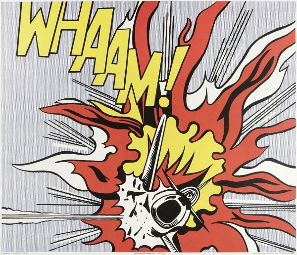 Roy Lichtenstein : Whaam!  - Asta Arte Antica, Moderna e Contemporanea [parte II] - Associazione Nazionale - Case d'Asta italiane