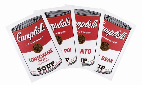 Andy Warhol : Campbell's Soup. A Portfolio of Ten Works.  - Asta Arte Antica, Moderna e Contemporanea [parte II] - Associazione Nazionale - Case d'Asta italiane