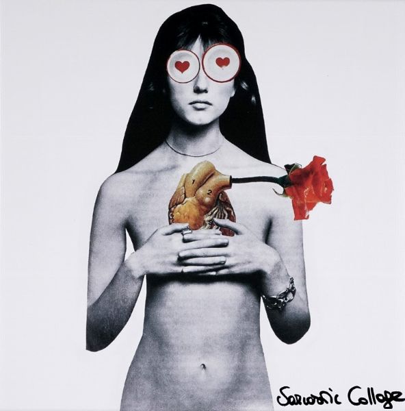 SARCASTIC COLLAGE : Woman in love.  - Asta Arte Antica, Moderna e Contemporanea [parte II] - Associazione Nazionale - Case d'Asta italiane