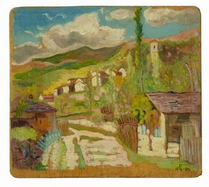 RAOUL DAL MOLIN FERENZONA - Campagna toscana.