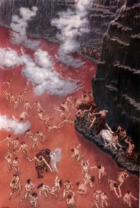 AMOS NATTINI : La Divina Commedia - Inferno. Illustrata da Amos Nattini  - Asta Arte Antica, Moderna e Contemporanea [parte II] - Associazione Nazionale - Case d'Asta italiane