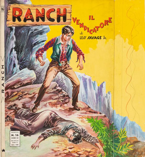 Franco Donatelli : Ranch - Il Vendicatore  - Asta Fumetti: Tavole e Illustrazioni Originali - Associazione Nazionale - Case d'Asta italiane