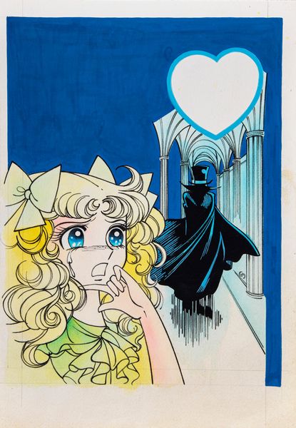 Sergio Frigerio : Candy Candy - Il fantasma delle 10  - Asta Fumetti: Tavole e Illustrazioni Originali - Associazione Nazionale - Case d'Asta italiane