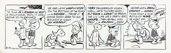 Walt Kelly : Pogo  - Asta Fumetti: Tavole e Illustrazioni Originali - Associazione Nazionale - Case d'Asta italiane