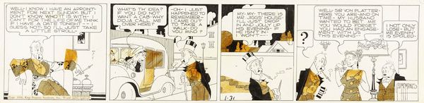 George McManus : Bringing Up Father  - Asta Fumetti: Tavole e Illustrazioni Originali - Associazione Nazionale - Case d'Asta italiane