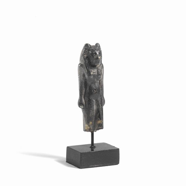 STATUETTA DELLA DEA SEKHMET  - Asta ARCHEOLOGIA - Associazione Nazionale - Case d'Asta italiane