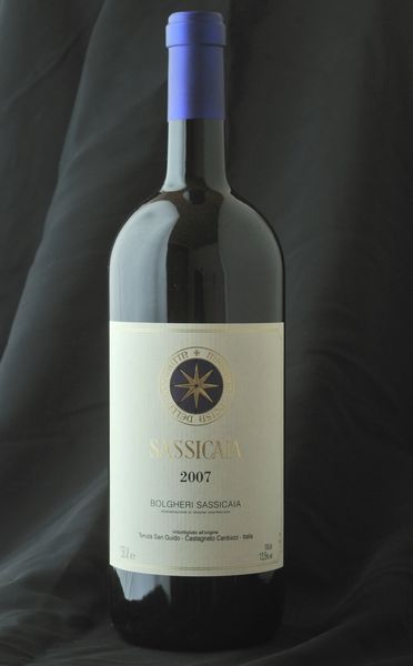 Sassicaia Tenuta San Guido 2007  - Asta PANDOLFINI PER AMICI DI URI - ASTA BENEFICA PER SOSTENERE LA RICERCA SCIENTIFICA UROLOGICA - Associazione Nazionale - Case d'Asta italiane