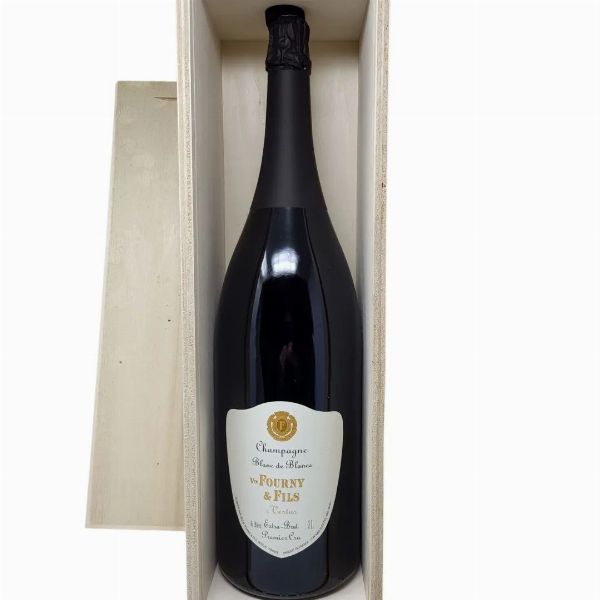 Champagne Blanc de Blancs Extra-Brut 1er Cru sans Veuve Fourny & Fils  - Asta PANDOLFINI PER AMICI DI URI - ASTA BENEFICA PER SOSTENERE LA RICERCA SCIENTIFICA UROLOGICA - Associazione Nazionale - Case d'Asta italiane