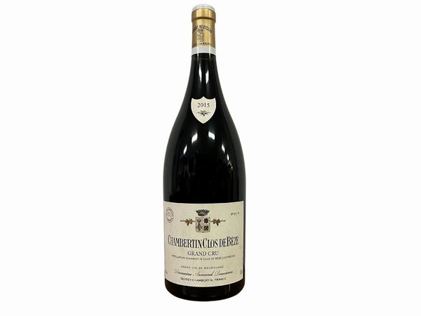 Chambertin Clos de Bèze Domaine Armand Rousseau 2015  - Asta PANDOLFINI PER AMICI DI URI - ASTA BENEFICA PER SOSTENERE LA RICERCA SCIENTIFICA UROLOGICA - Associazione Nazionale - Case d'Asta italiane