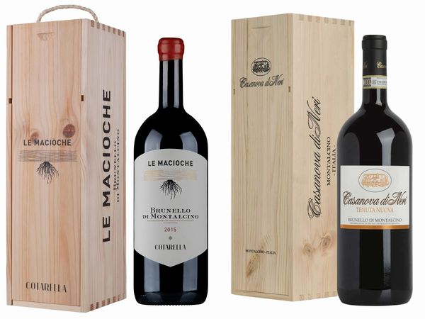 Selezione Brunello di Montalcino  - Asta PANDOLFINI PER AMICI DI URI - ASTA BENEFICA PER SOSTENERE LA RICERCA SCIENTIFICA UROLOGICA - Associazione Nazionale - Case d'Asta italiane