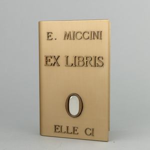 Eugenio Miccini - Ex libris