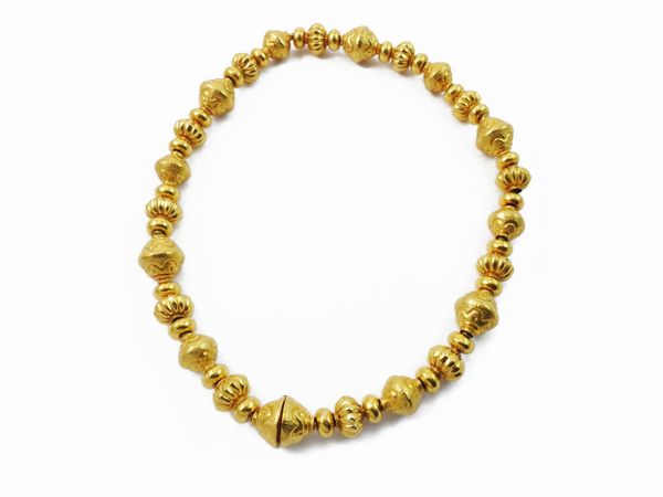 Collana Missoni in oro giallo  - Asta Gioielli e Orologi - Associazione Nazionale - Case d'Asta italiane