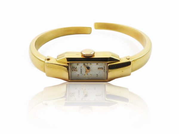 Orologio da polso per donna Berta in oro giallo  - Asta Gioielli e Orologi - Associazione Nazionale - Case d'Asta italiane