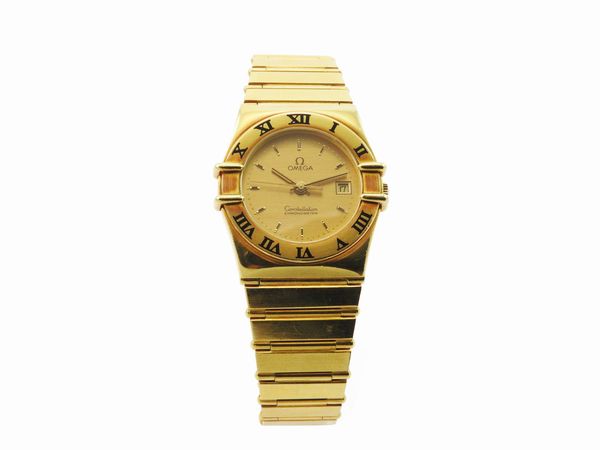 Orologio da polso per donna Omega Constellation in oro giallo  - Asta Gioielli e Orologi - Associazione Nazionale - Case d'Asta italiane