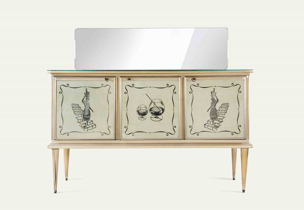 Buffet con Embedded Mirror  - Asta 20TH CENTURY DESIGN From the late 19th to the early 21th Century - Associazione Nazionale - Case d'Asta italiane