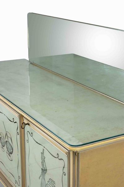 Buffet con Embedded Mirror  - Asta 20TH CENTURY DESIGN From the late 19th to the early 21th Century - Associazione Nazionale - Case d'Asta italiane