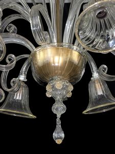 Lampadario vintage di Murano  - Asta 20TH CENTURY DESIGN From the late 19th to the early 21th Century - Associazione Nazionale - Case d'Asta italiane