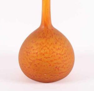 Vaso arancione Berluze Art Déco  - Asta 20TH CENTURY DESIGN From the late 19th to the early 21th Century - Associazione Nazionale - Case d'Asta italiane