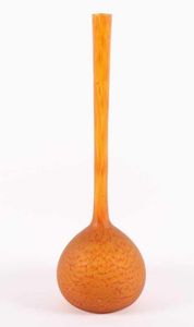 Vaso arancione Berluze Art Déco  - Asta 20TH CENTURY DESIGN From the late 19th to the early 21th Century - Associazione Nazionale - Case d'Asta italiane