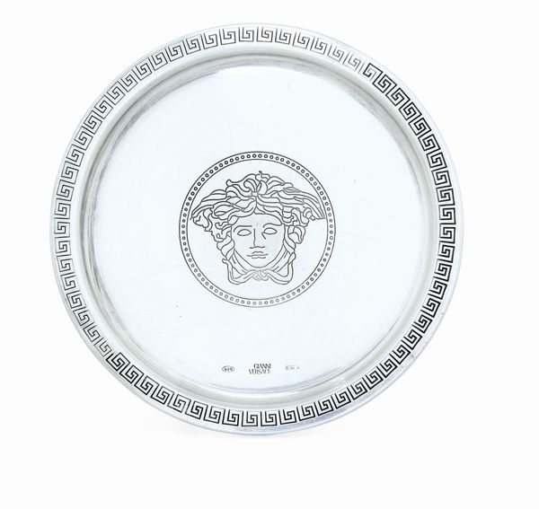 Piattino. Argenteria fiorentina del XX-XXI secolo per Maison Gianni Versace  - Asta L'Art de la Table - Associazione Nazionale - Case d'Asta italiane