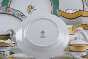 Servizio da tavola Medley Alfabia<BR>Germania, Selb (Baviera), Manifattura Hutschenreuther, inizio del XXI secolo<BR>  - Asta L'Art de la Table - Associazione Nazionale - Case d'Asta italiane