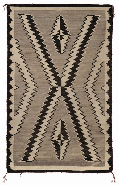 Affascinante kilim Navajo, America XX secolo  - Asta Tappeti Antichi - Associazione Nazionale - Case d'Asta italiane