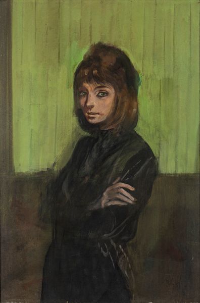 Alberto Sughi : Ragazza con le braccia conserte  - Asta Arte Moderna e Contemporanea - Associazione Nazionale - Case d'Asta italiane