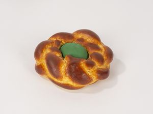 Jeff Koons - Bread with Egg (Green)