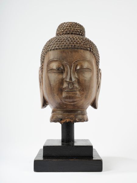 Testa di buddha in bronzo  - Asta Arte Orientale  - Associazione Nazionale - Case d'Asta italiane