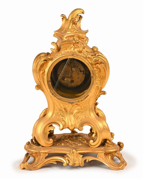 Pendola in bronzo dorato, Ferdinand Barbedienne, Parigi, met del XIX secolo  - Asta Antiquariato - Mobili, Sculture e Oggetti d'Arte - Associazione Nazionale - Case d'Asta italiane