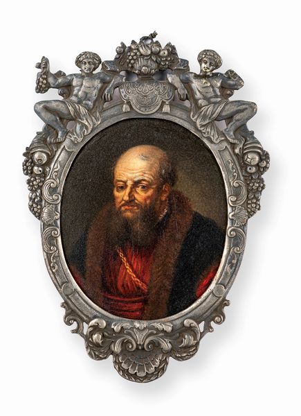 Pittore fine XVII/inizio XVIII secolo : Ritratto del poeta Pietro Aretino  - Asta Antiquariato - Mobili, Sculture e Oggetti d'Arte - Associazione Nazionale - Case d'Asta italiane