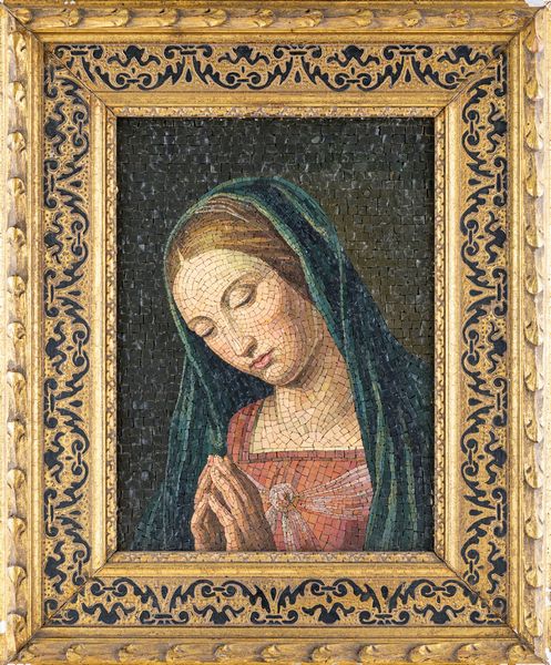 Madonna orante, da Sassoferrato, fine del XIX secolo  - Asta Antiquariato - Mobili, Sculture e Oggetti d'Arte - Associazione Nazionale - Case d'Asta italiane