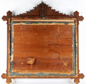 Coppia di cornici in legno naturale, Inghilterra, inizi XX secolo  - Asta Antiquariato - Mobili, Sculture e Oggetti d'Arte - Associazione Nazionale - Case d'Asta italiane