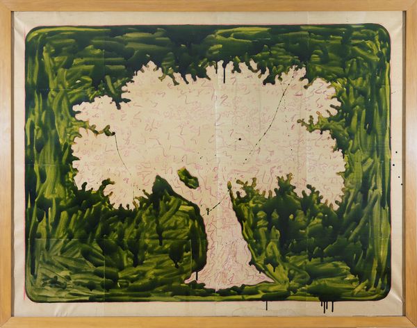 MARIO SCHIFANO : Senza titolo (Albero di Drer)  - Asta Arte Moderna e Contemporanea - Associazione Nazionale - Case d'Asta italiane