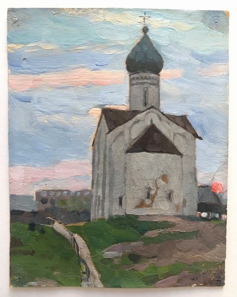 Andrei Gorsky : Church of the Twelve Apostles in Vlikiy Novgorod  - Asta Arte Moderna e Contemporanea - Associazione Nazionale - Case d'Asta italiane