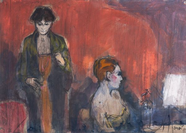 Alberto Sughi : Senza titolo  - Asta Arte Moderna e Contemporanea - Associazione Nazionale - Case d'Asta italiane