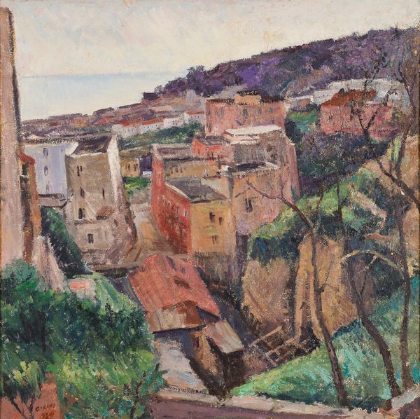 Franco Girosi : Paesaggio di Napoli  - Asta Arte Moderna e Contemporanea - Associazione Nazionale - Case d'Asta italiane