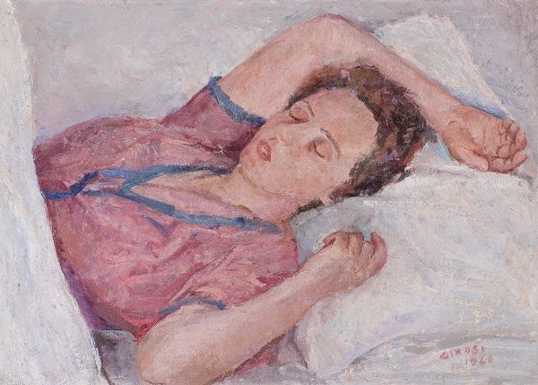 Franco Girosi : Dormiente  - Asta Arte Moderna e Contemporanea - Associazione Nazionale - Case d'Asta italiane