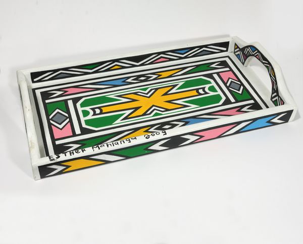 Esther MAHLANGU : Senza titolo  - Asta Arte Moderna e Contemporanea - Associazione Nazionale - Case d'Asta italiane