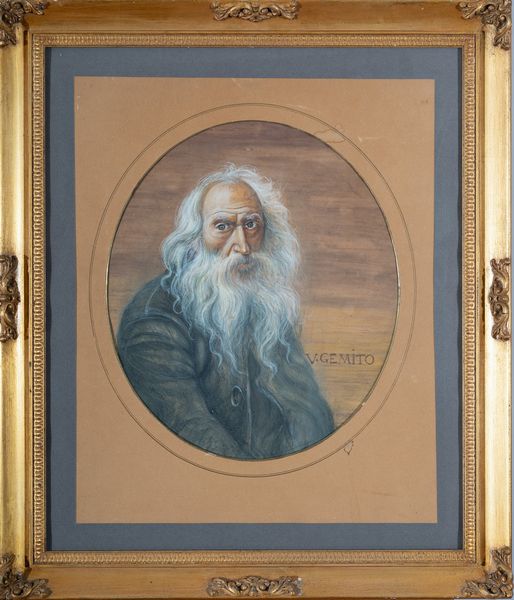 Vincenzo  Gemito : Autoritratto  - Asta Oggetti d'arte, Gouaches dalla Collezione di Carlo Knight, importanti dipinti antichi e dipinti del XIX secolo - Associazione Nazionale - Case d'Asta italiane