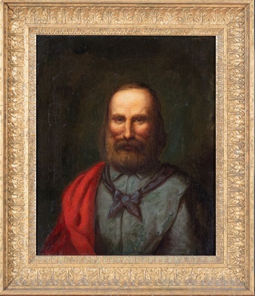 Lotti 36 - 93 dalla collezione di Carlo Knight : 36_Ignoto pittore del XIX secolo - Giuseppe Garibaldi ritratto dal vero  - Asta Oggetti d'arte, Gouaches dalla Collezione di Carlo Knight, importanti dipinti antichi e dipinti del XIX secolo - Associazione Nazionale - Case d'Asta italiane