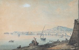 Pietro Fabris - Napoli da Portici