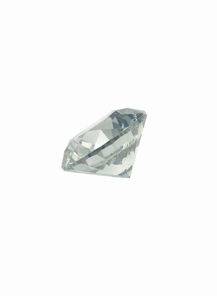 Diamante fancy dark gray, taglio brillante, di ct 5.62, caratteristiche interne I1, fluorescenza UV nessuna  - Asta Fine Jewels - Associazione Nazionale - Case d'Asta italiane