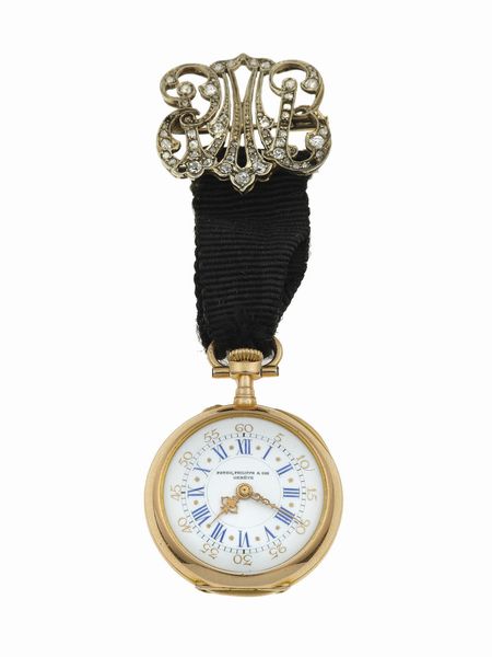 Patek Philippe, Genève. Monachina con spilla en suite  - Asta Fine Jewels - Associazione Nazionale - Case d'Asta italiane