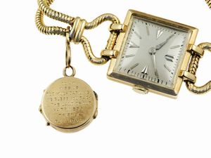 Orologio da polso con charms  - Asta Fine Jewels - Associazione Nazionale - Case d'Asta italiane