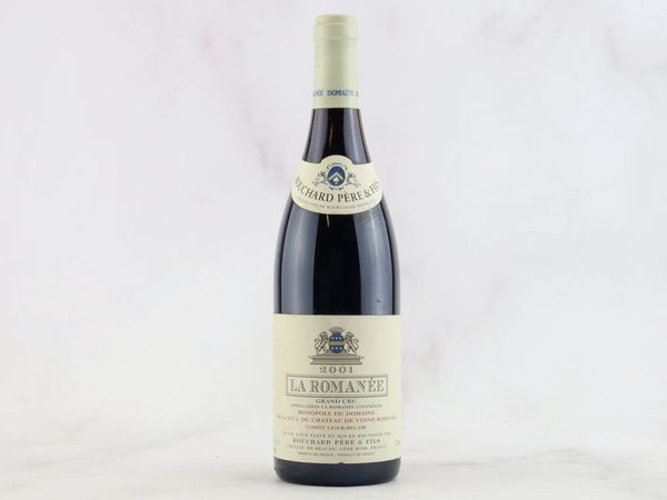 La Romanée Bouchard Pére & Fils 2001  - Asta ALCHIMIA - Vini Pregiati e da Collezione - Associazione Nazionale - Case d'Asta italiane