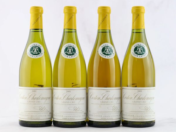 Corton-Charlemagne Domaine Louise Latour 2001  - Asta ALCHIMIA - Vini Pregiati e da Collezione - Associazione Nazionale - Case d'Asta italiane