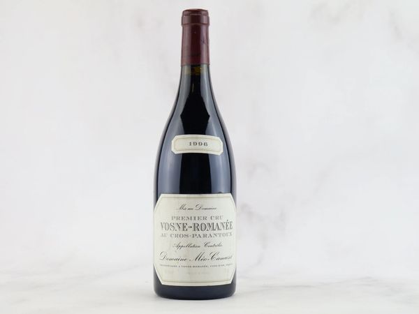 Vosne-Romanée Cros Parantoux Domaine Méo-Camuzet 1996  - Asta ALCHIMIA - Vini Pregiati e da Collezione - Associazione Nazionale - Case d'Asta italiane