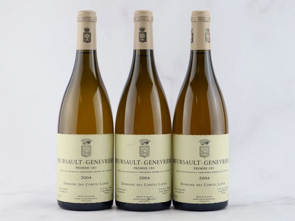 Meursault Genévrières Domaine des Comtes Lafon 2004  - Asta ALCHIMIA - Vini Pregiati e da Collezione - Associazione Nazionale - Case d'Asta italiane